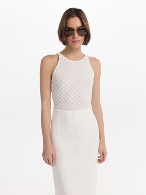 

Трикотажный топ с узором