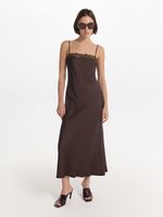 Платье из 100% вискозы