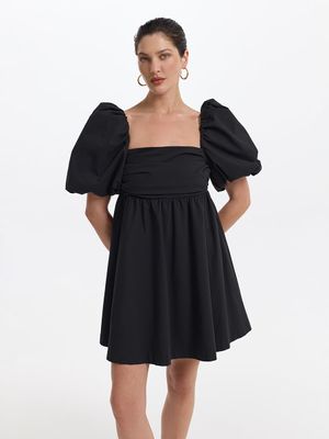 

Платье мини из хлопка