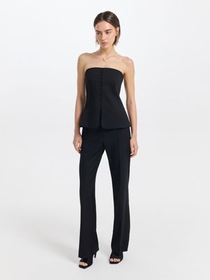 

Брюки прямого кроя с вискозой