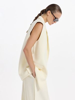 

Жилет oversize