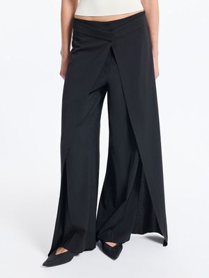 

Брюки с запахом