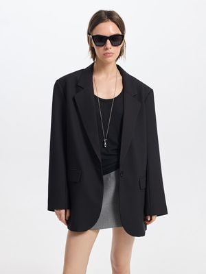 

Жакет оверсайз с вискозой