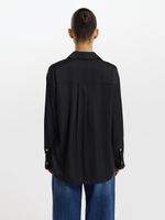 Атласная рубашка 