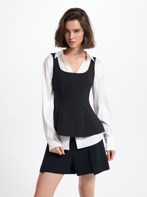 

Топ с баской