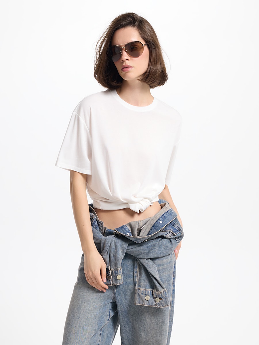 Футболка из тенселя 