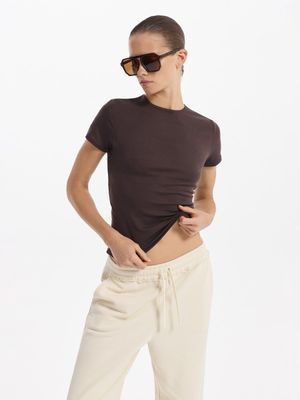 

Футболка из тенселя с шерстью