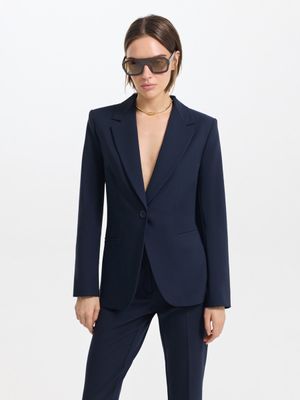 

Жакет приталенного кроя