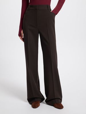 

Брюки прямого кроя с вискозой