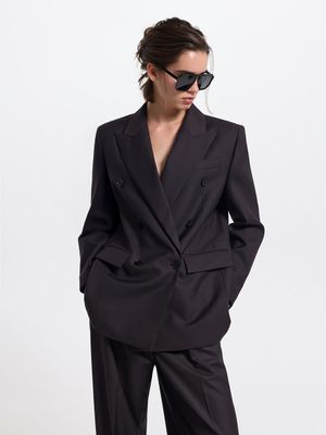 

Двубортный жакет с вискозой