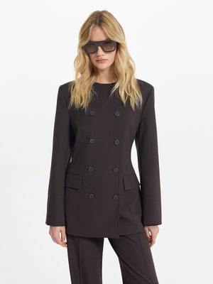 

Двубортный жакет с вискозой