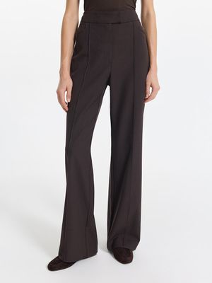 

Брюки расклешенного кроя с вискозой