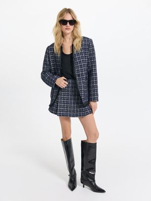 

Твидовая юбка мини