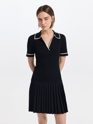 

Трикотажное поло прилегающего кроя