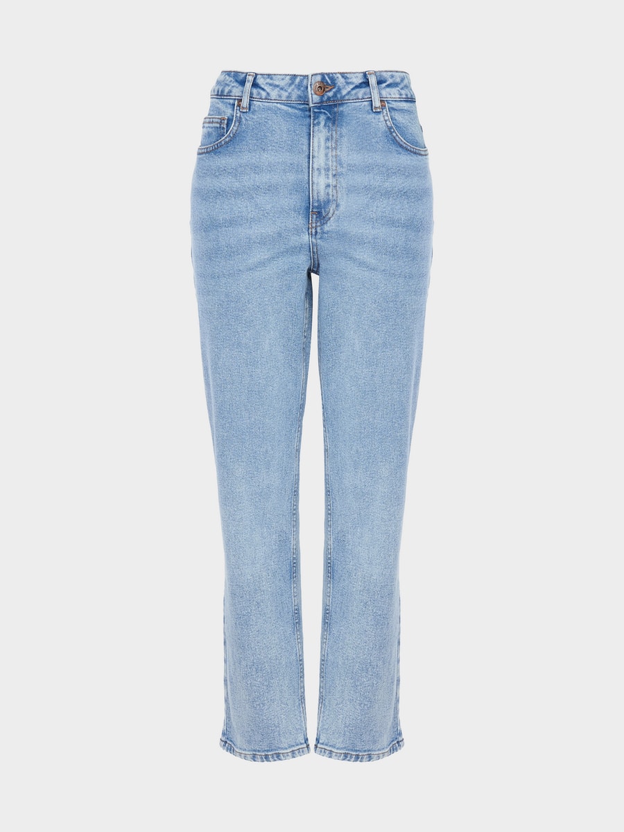 Джинсы Mom с высокой посадкой