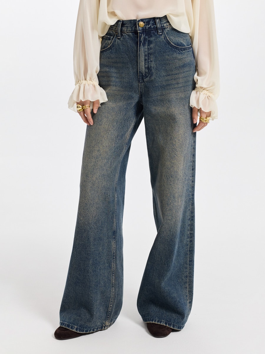 Джинсы Wide leg