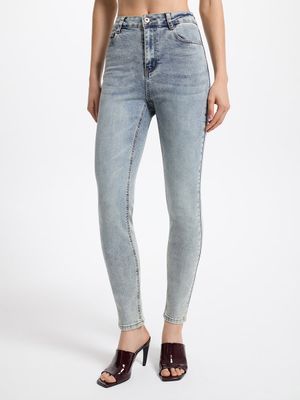 

Джинсы Skinny с высокой посадкой