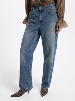 

Джинсы Straight со средней посадкой