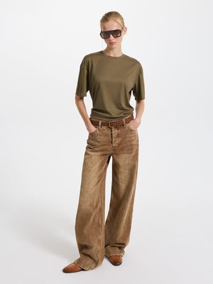 

Джинсы Relaxed со средней посадкой