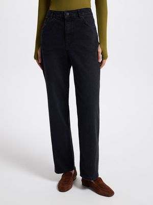 

Джинсы Straight со средней посадкой