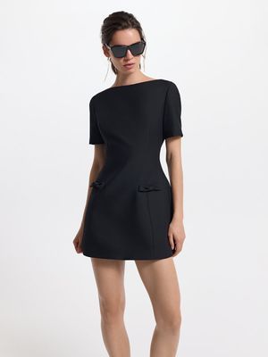 Платье-футляр с вискозой