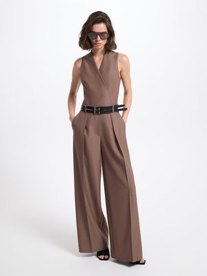 

Комбинезон с ремнями