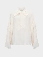 Блузка с воланами