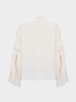 Блузка с воланами