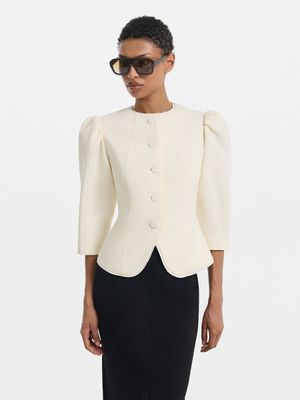 

Жакет приталенного кроя