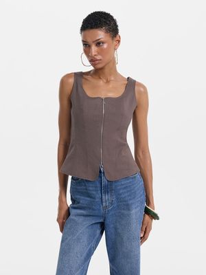 

Топ на молнии