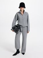 Трикотажные брюки из хлопка