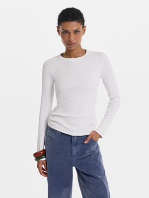 

Лонгслив из хлопка