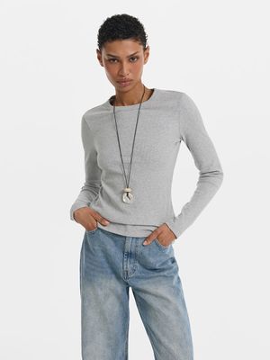 

Лонгслив из хлопка