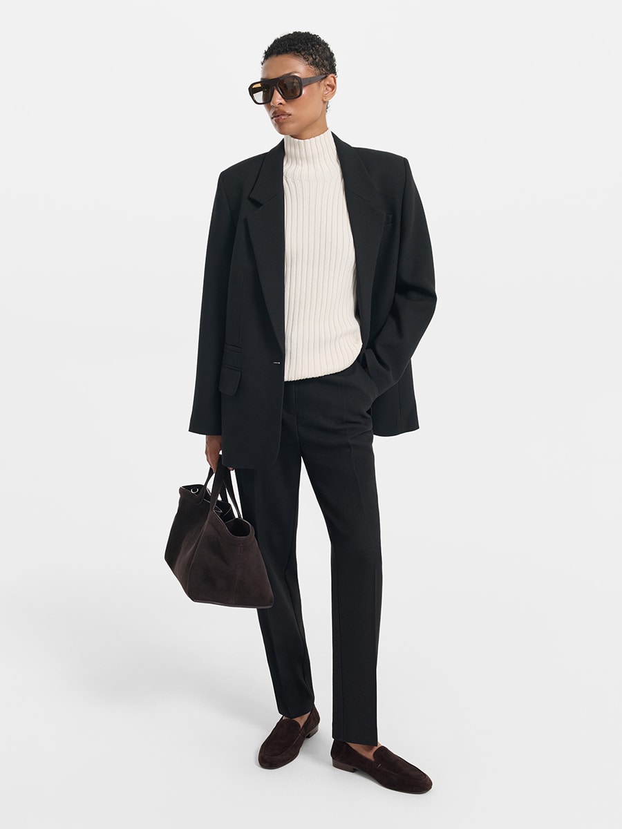 Брюки прямого кроя 