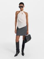 Юбка мини с вискозой