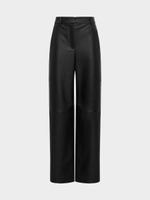 Брюки из экокожи