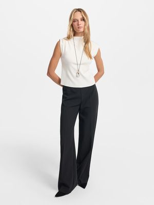 

Брюки с высокой посадкой