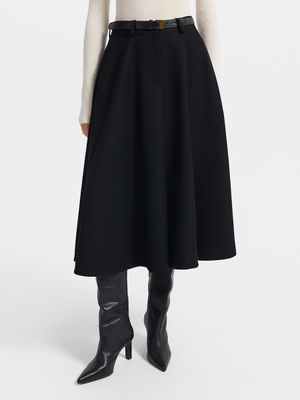 

Юбка миди А-силуэта