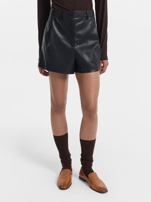 

Шорты из экокожи