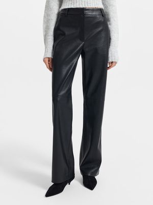 

Брюки из экокожи