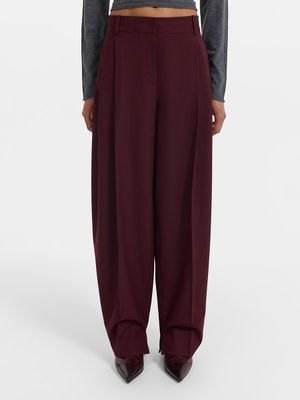 

Брюки barrel leg с вискозой