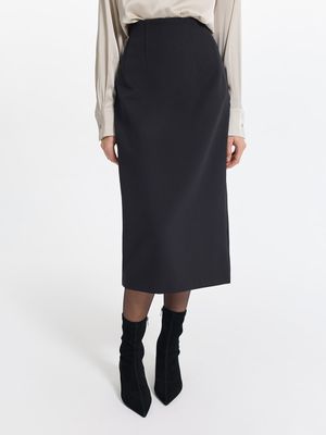 

Юбка-карандаш с высокой посадкой