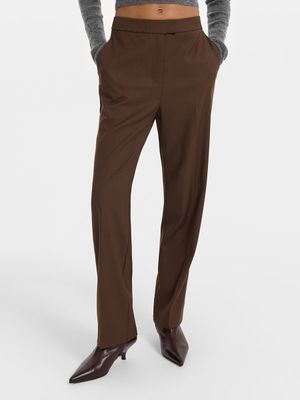 

Брюки прямого кроя с вискозой