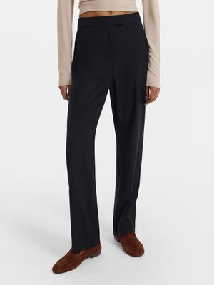 

Брюки прямого кроя с вискозой