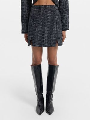 

Твидовая юбка мини