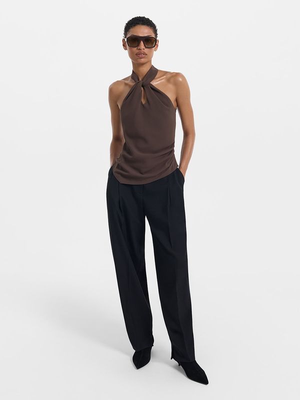 Брюки barrel leg