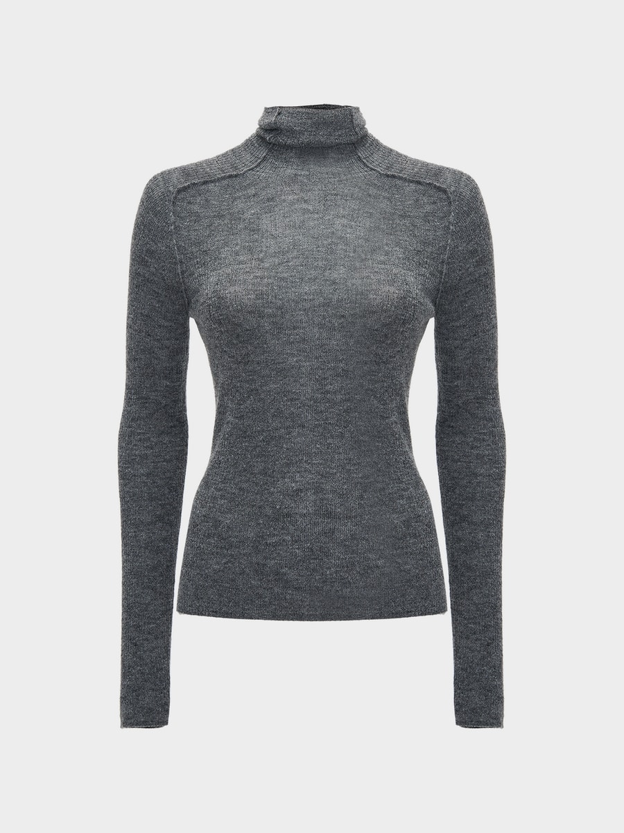 Водолазка с шерстью альпака