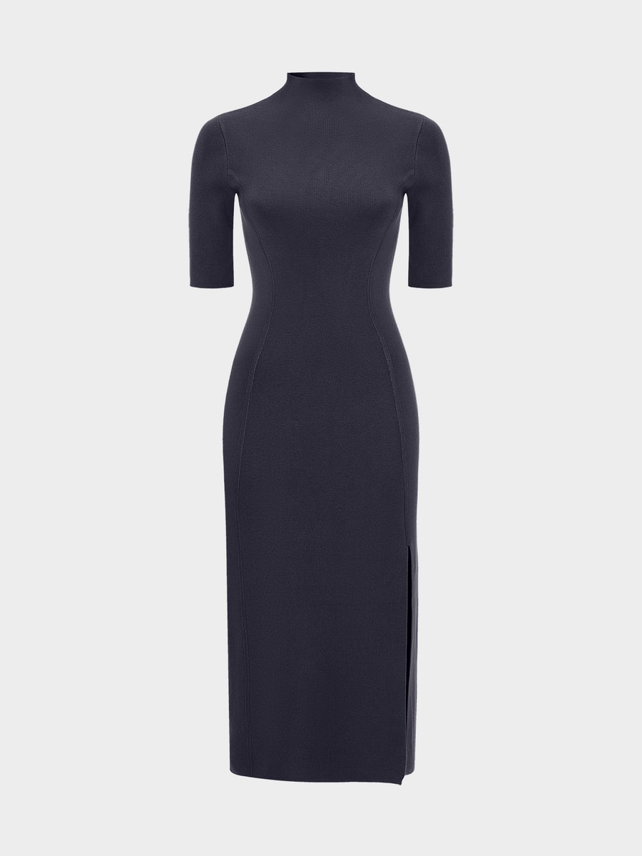 Трикотажное платье миди