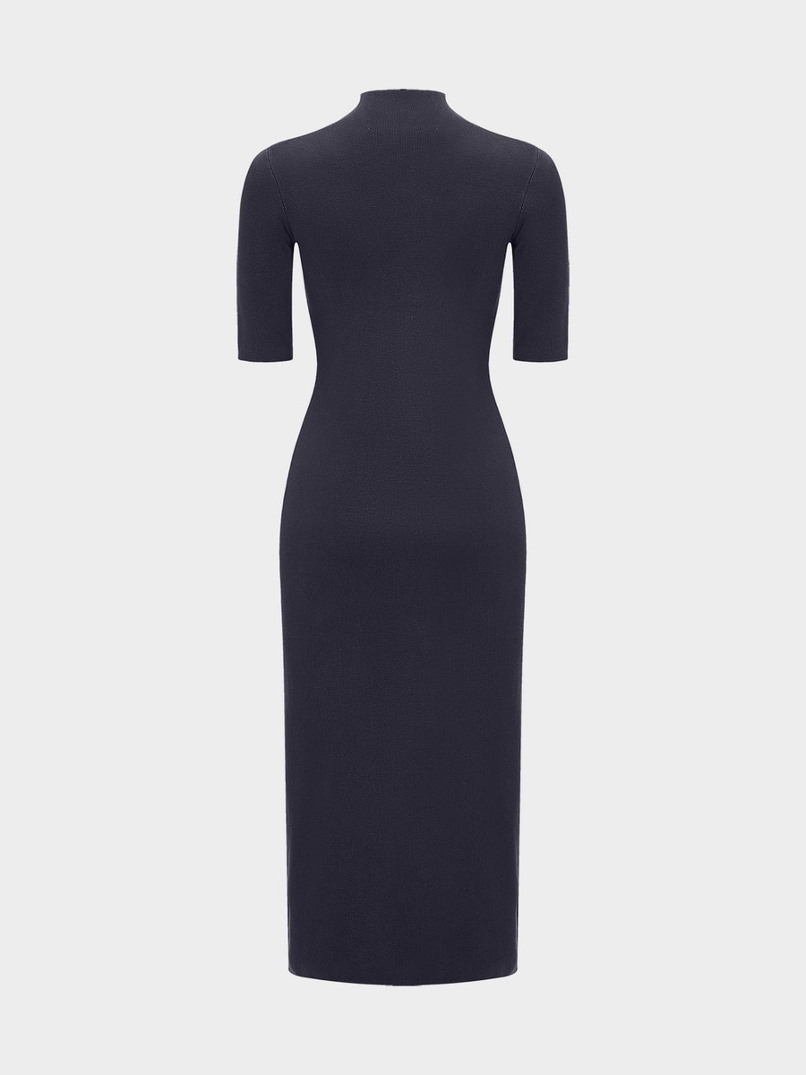 Трикотажное платье миди