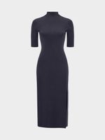 Трикотажное платье миди